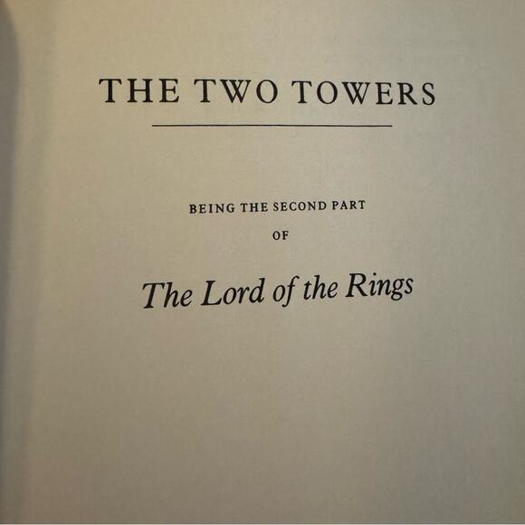 J. R. R. Tolkien
The Two Towers (The Lord of the Rings, Part 2) - Picture 6 of 10